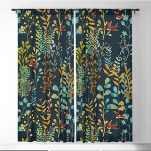 Society 9 The Wild Garden Night- Blackout curtain.
50”x 84”